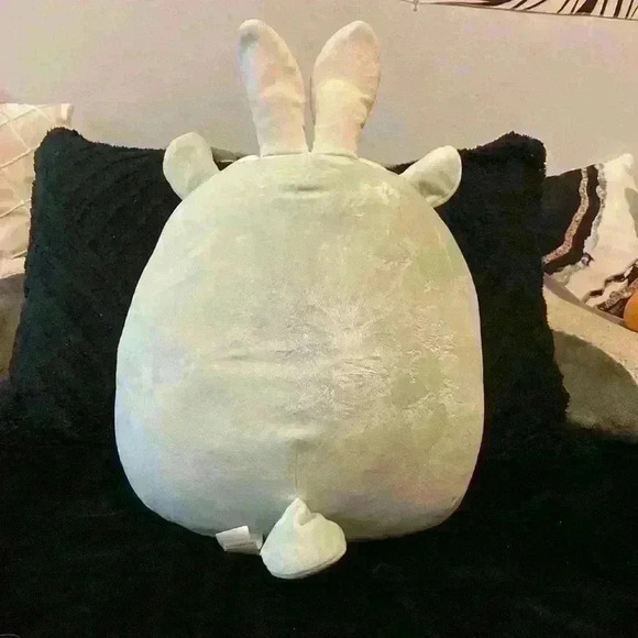 14" Miley the Mint Green Llama with Bunny Ears Easter Squishmallow - Picture 2 of 2